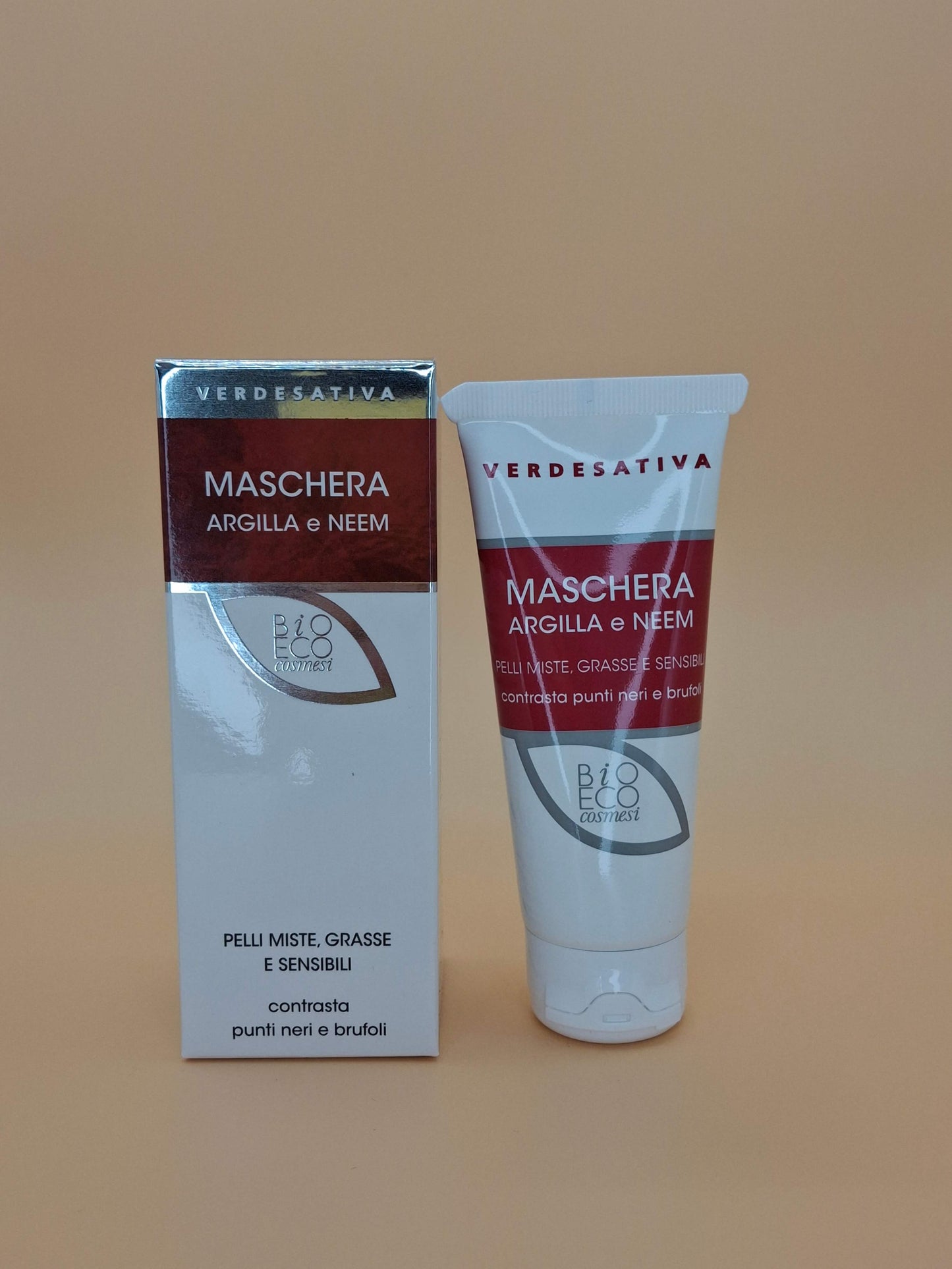 Maschera Argilla e Neem Verdesativa